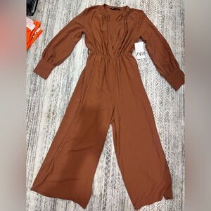 Women's Brown Jumpsuit